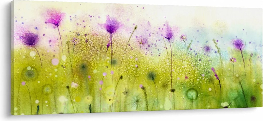 Kép - Réti virágok (120x50 cm)