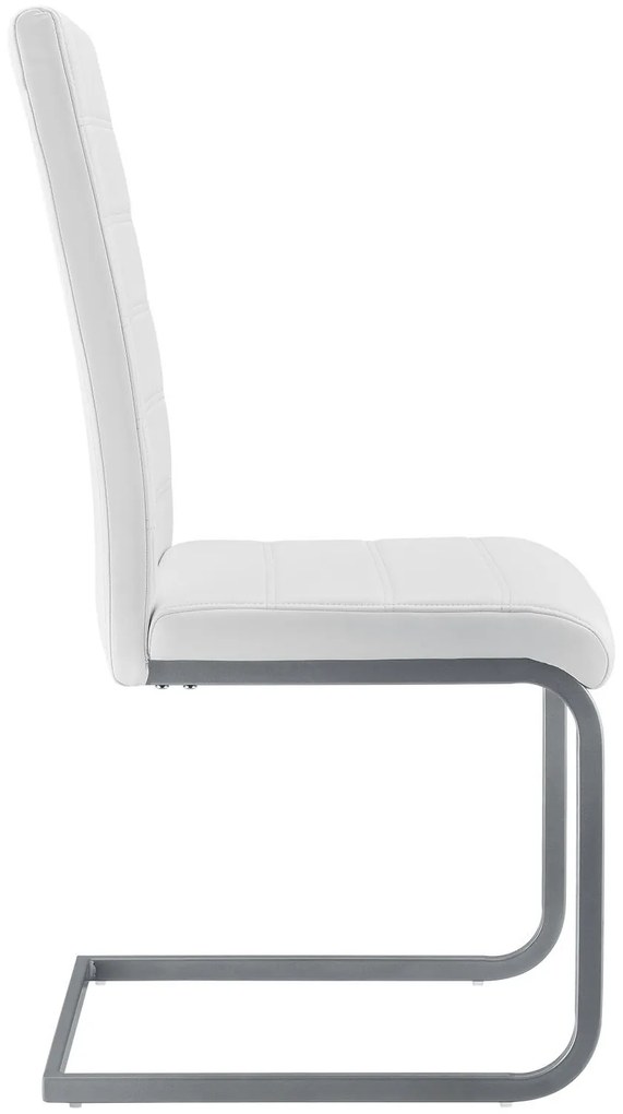 Juskys 2 db Vegas konzol szék készlet - fehér