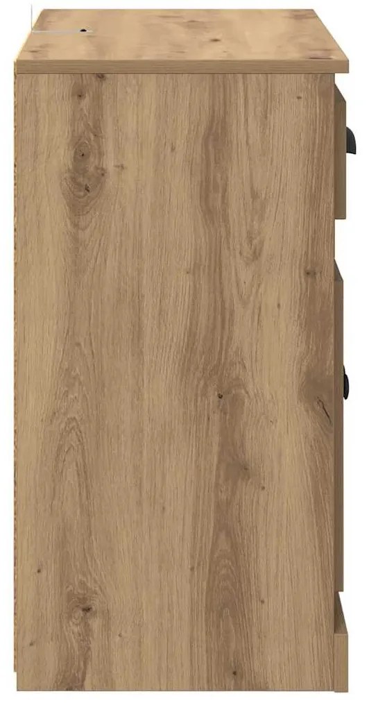 Magasfiú fiókkal Artisan tölgy 70 x 35,5 x 67,5 cm Faanyag