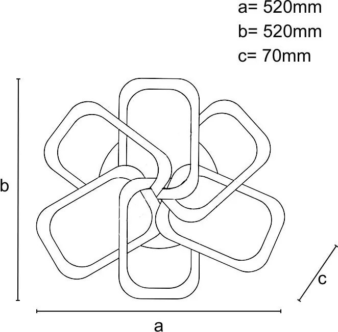 LED világítás + vezérlés 140W - J1332/W