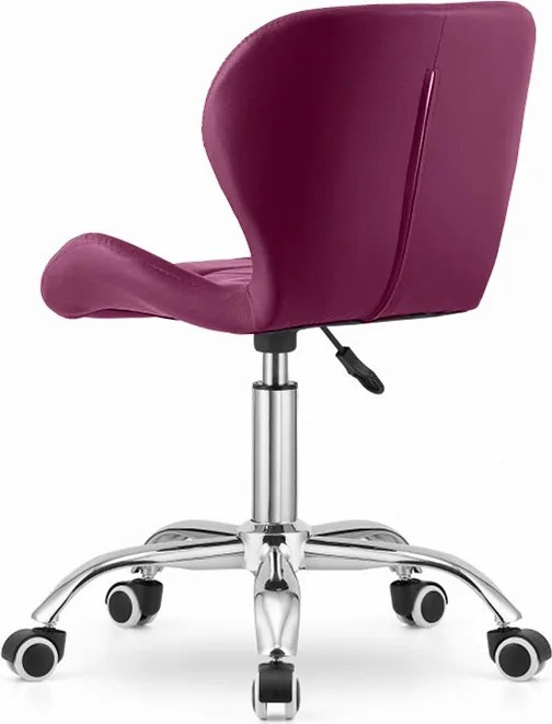 Akció: Bordó irodai szék AVOLA műbőrből II. osztály