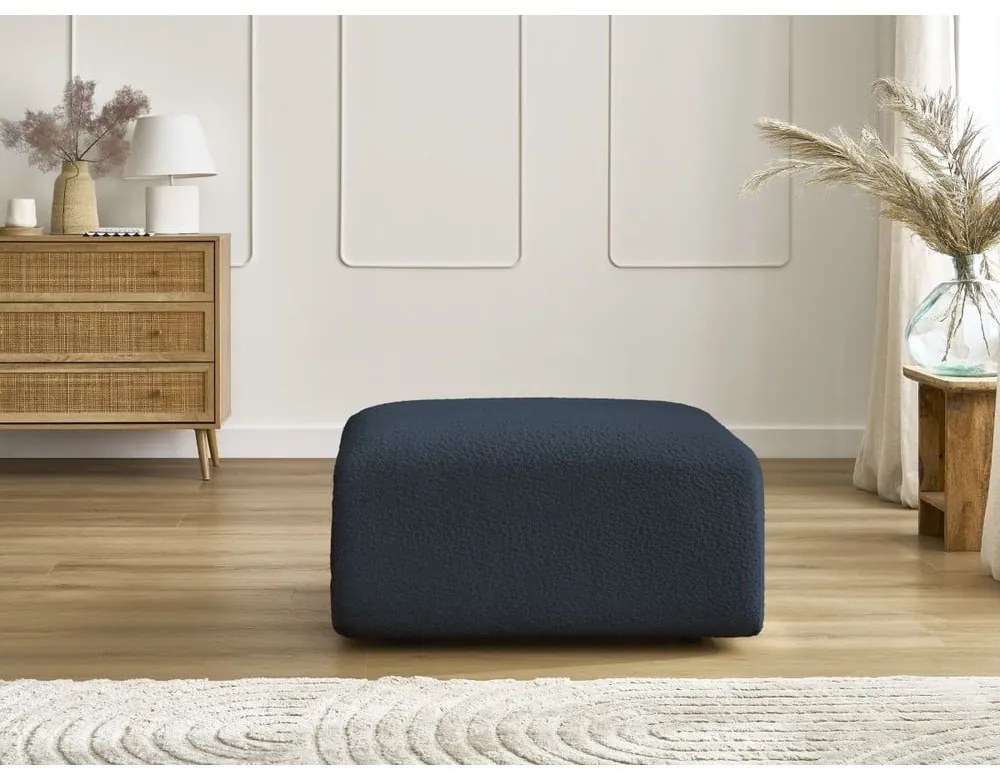 Sötétkék buklé lábtartó Tina – Bobochic Paris