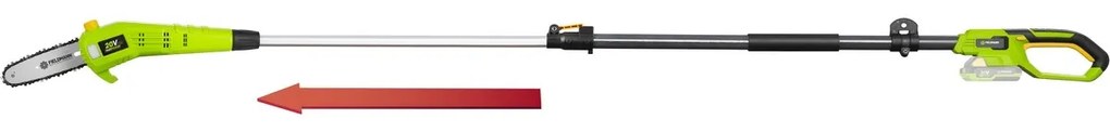 Fieldmann FZP 70505-0  FAST POWER akumulátoros magassági sövényvágó 2O V