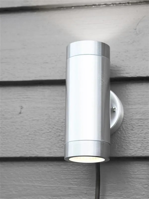 MARKSLÖJD 108170 GARDEN24 Modern Kültéri Fali Lámpa Alumínium LED IP44