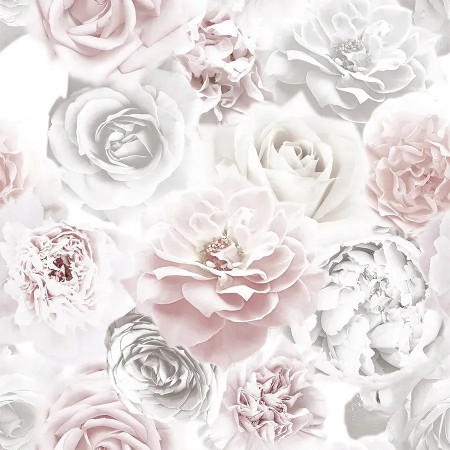 Mg Függönyszövet Velvet Rose Virágok 3D szélesség 150cm 0,5m