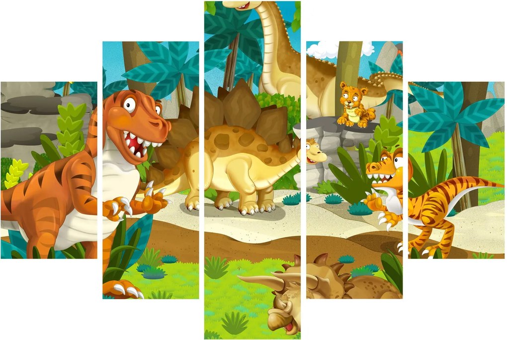 Kép - dinoszaurusz (150x105 cm)