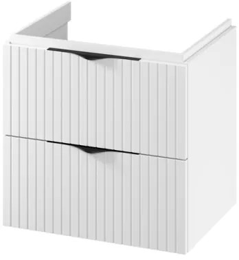 Cersanit S1015-007 - TIRSO falra szerelhető mosdó alatti fürdőszobaszekrény 60x45 cm fehér