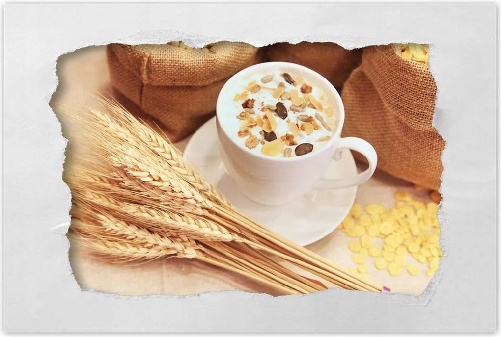 Poszterek 120x80 Egészséges müzli reggeli