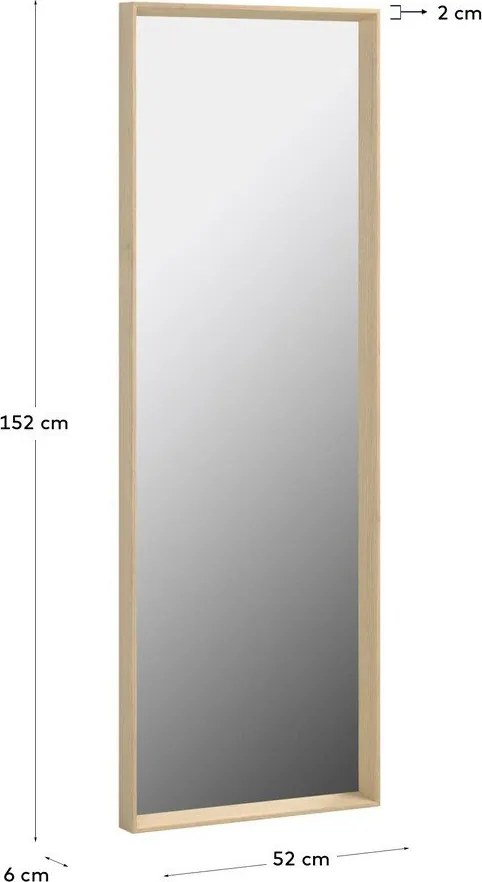 Fali tükör 52x152 cm Nerina – Kave Home
