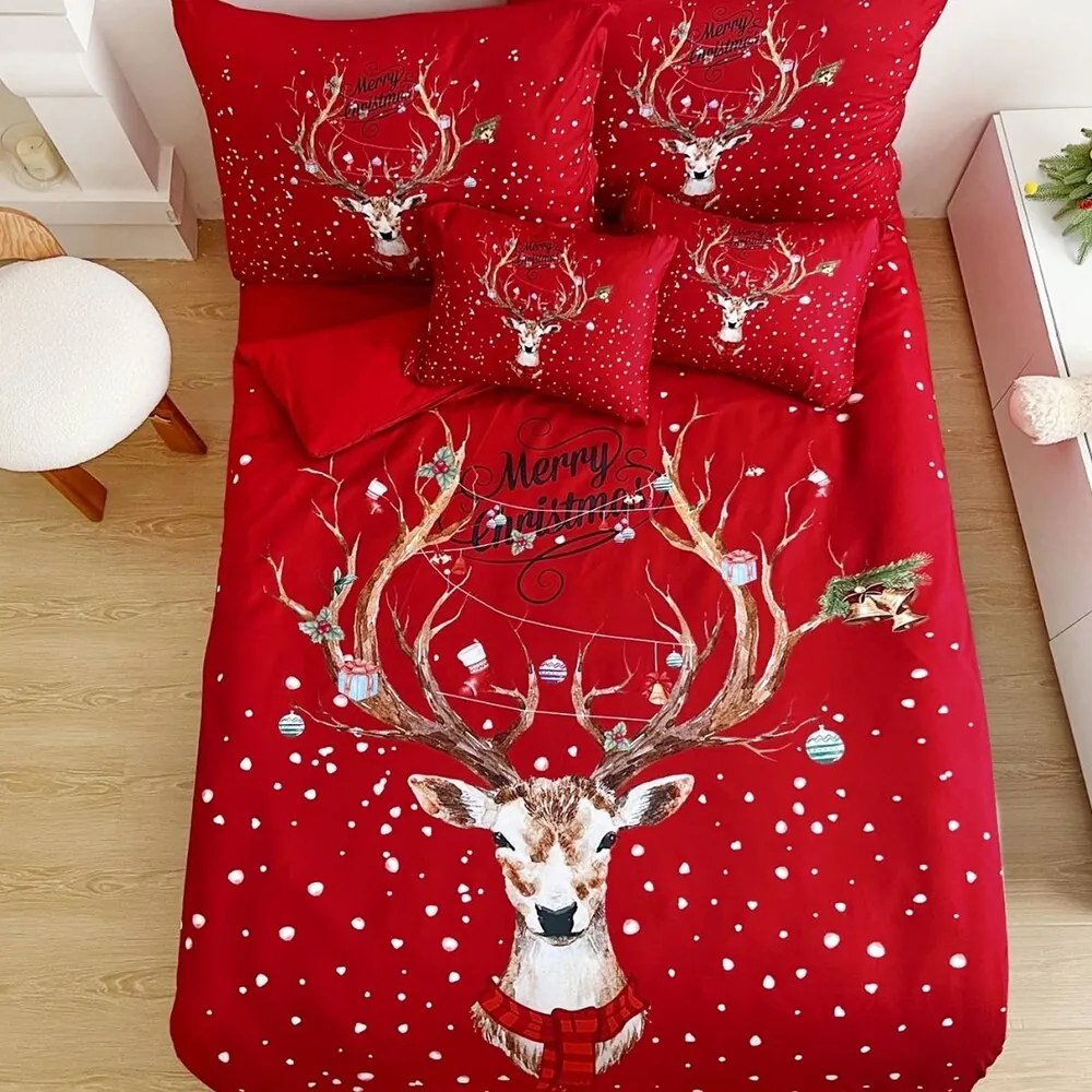 Homa FEDA DEER 7 részes ágyneműhuzat 140x200 cm