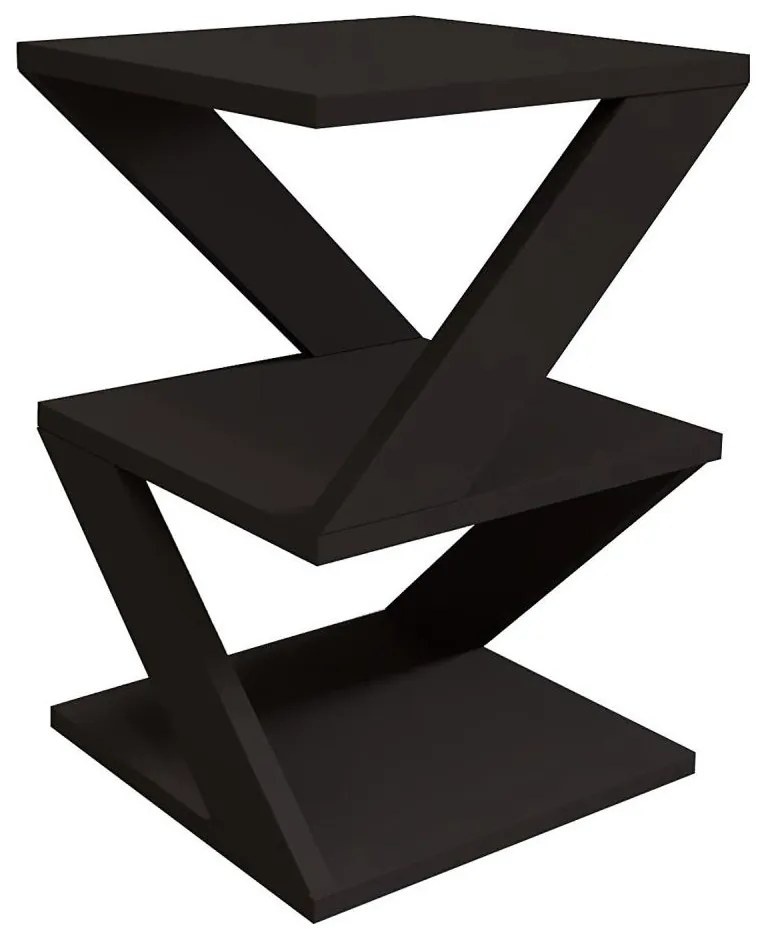 ALVINA polcok fekete