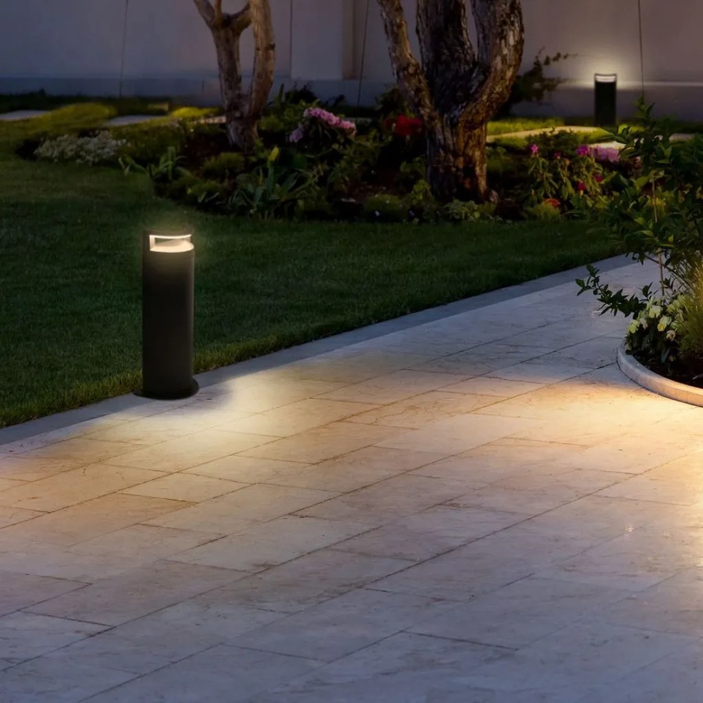 NOVOLUX 982C-L3309A-02 LOOP Modern Kültéri Állólámpa Fekete LED IP65