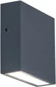 Homlokzati lámpa kültéri fali lámpa antracit Lutec