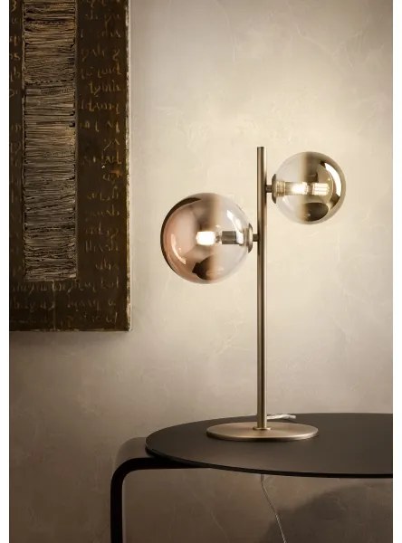 Redo 01-2784 - Asztali lámpa ROY 2xG9/10W/230V