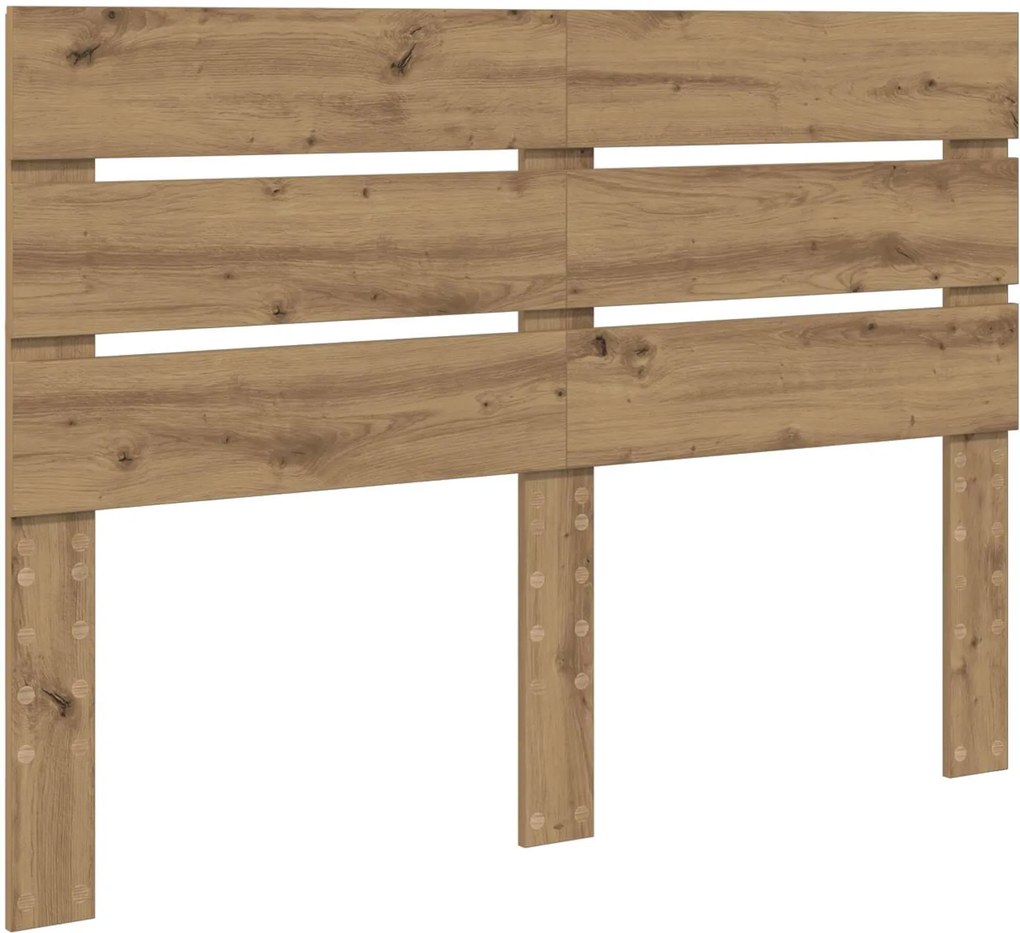 vidaXL Fejtámla Artisan tölgy 140 cm Faanyag