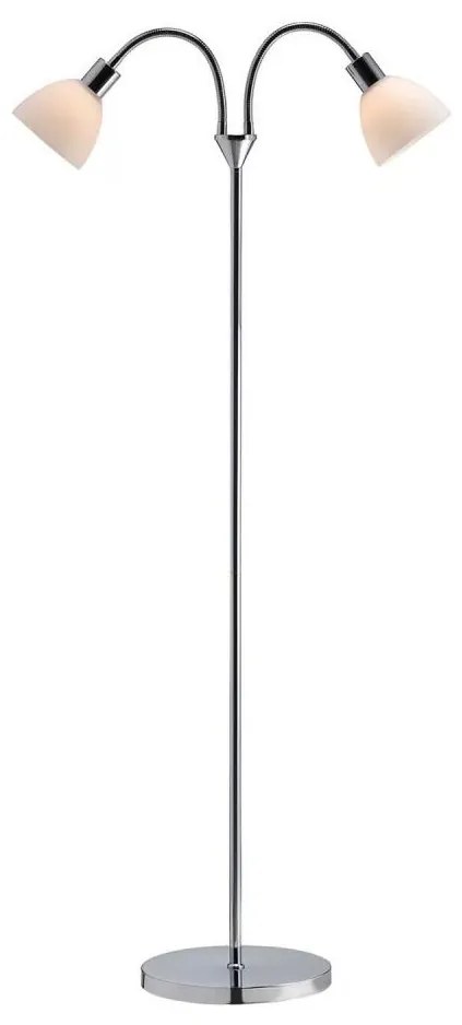 Nordlux - Állólámpa RAY 2xE14/25W/230V fényes króm