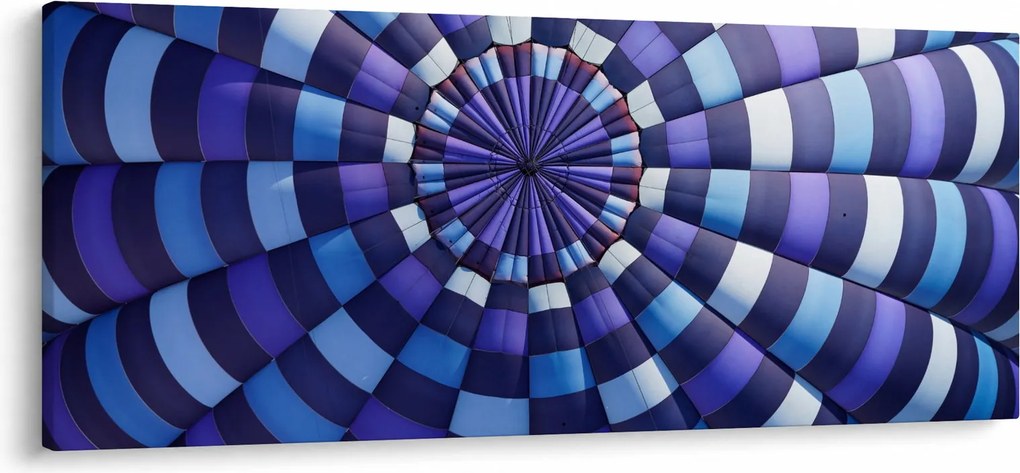 Egy kép a repülő léggömb szerkezetéről (120x50 cm)