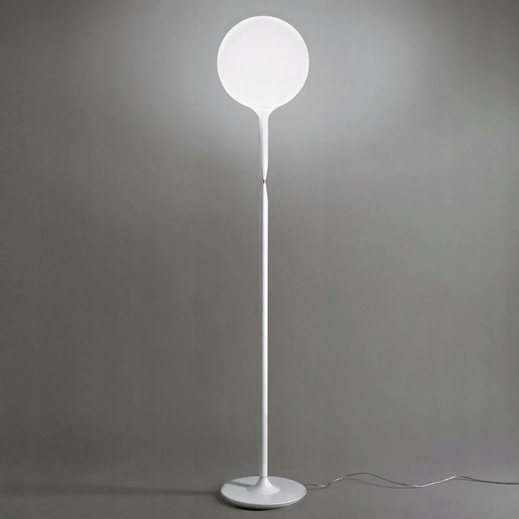 Artemide Castore 350 állólámpa, fényerőszabályzós, fehér, 182 cm, 2870 lm