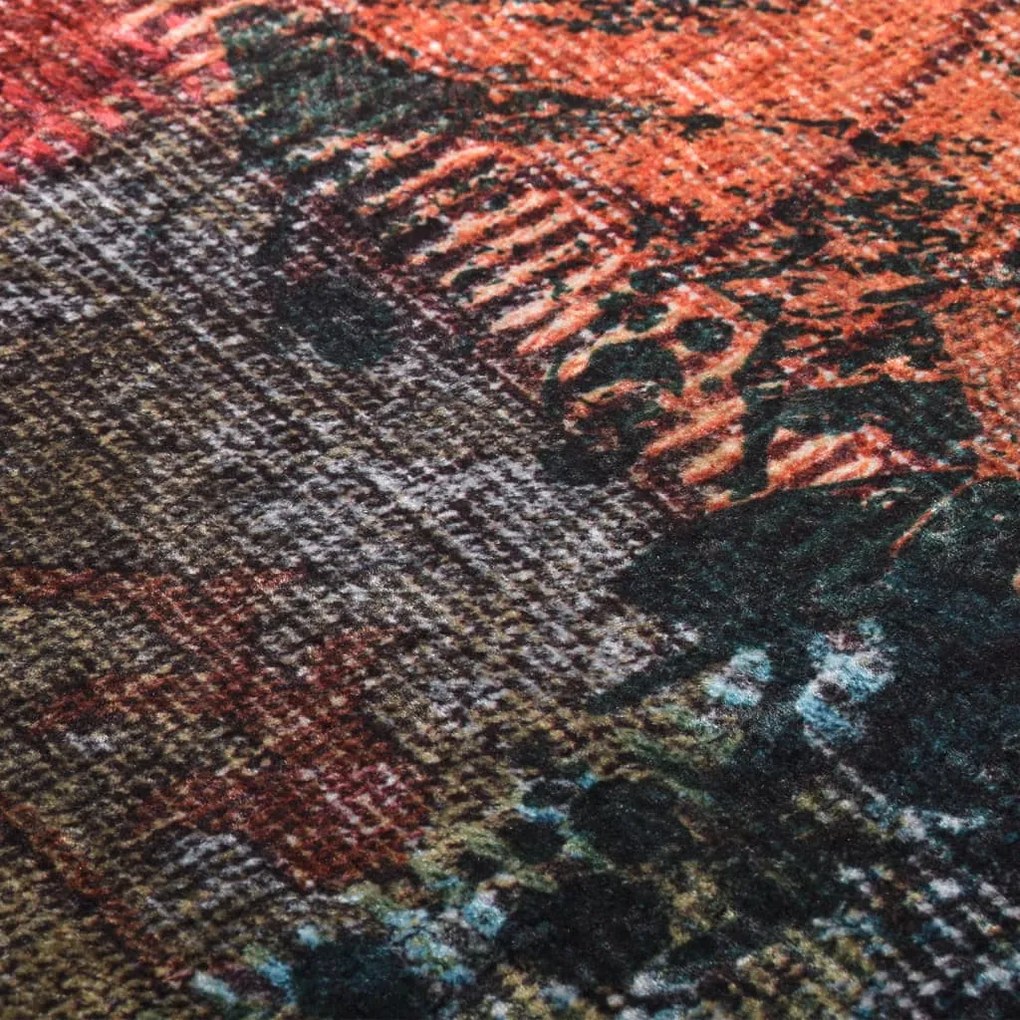 többszínű mosható csúszásgátló szőnyeg 400 x 300 cm