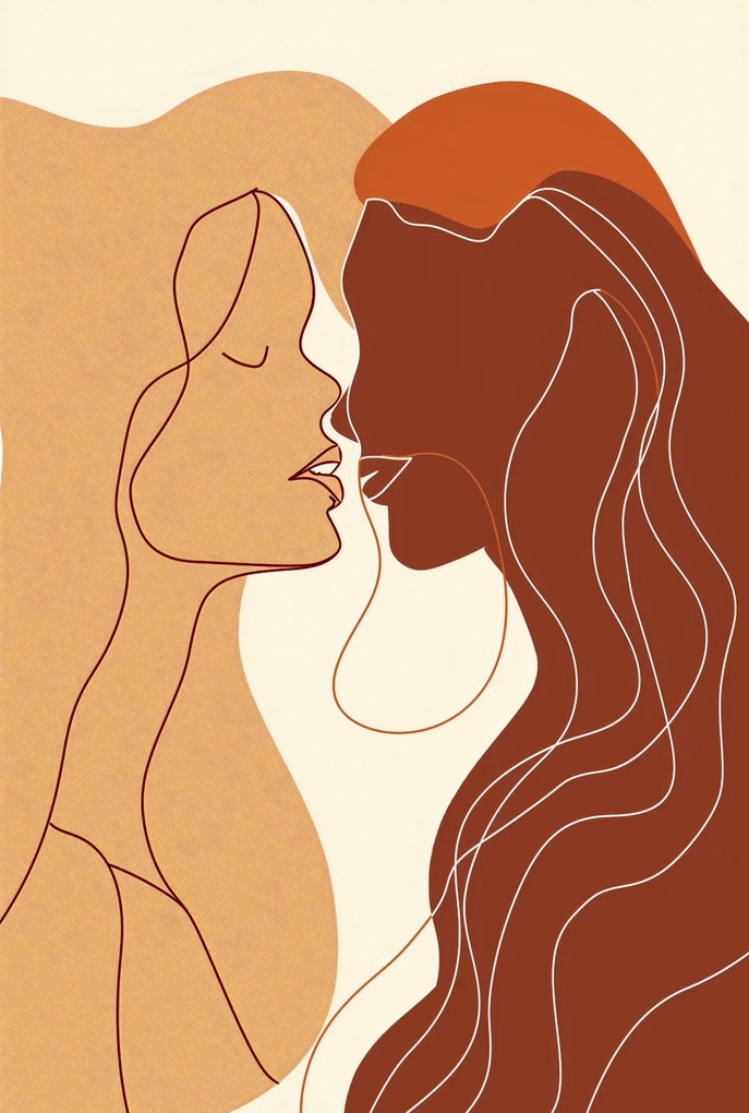 Poszter 68x101cm Érzékiség Szintetez