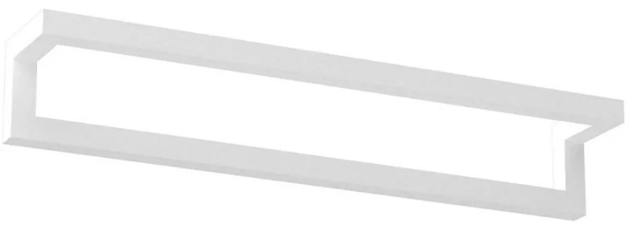 Fali törölközőtartó 7x40 cm fehér