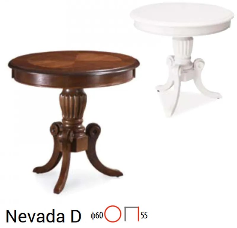 Nevada D Dohányzóasztal Fehér