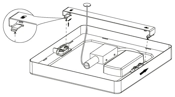 Eglo 99241 - LED mennyezeti lámpa FUEVA 5 LED/16,5W/230V