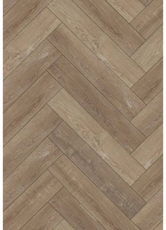 Mexen Windsor mintapanel vinyl jodełka 635 x 127 mm SPC 6,5 mm, IXPE alátét 1,5 mm, 4 V-Fuga, Dąb - F1167-S