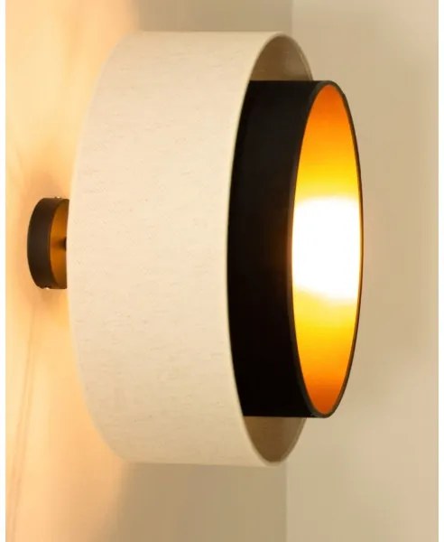 NATIA felületre szerelhető csillár 1xE27/60W/230V fehér/fekete