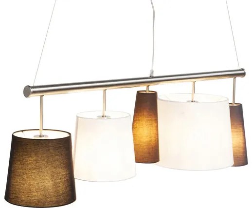 Kare Design Függesztett lámpa Parecchi Silver 100 cm