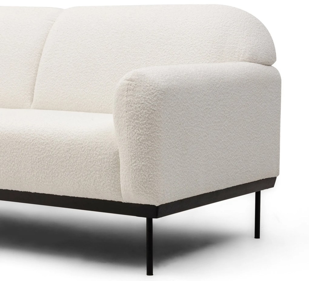 Fehér design kanapé ANDERSON