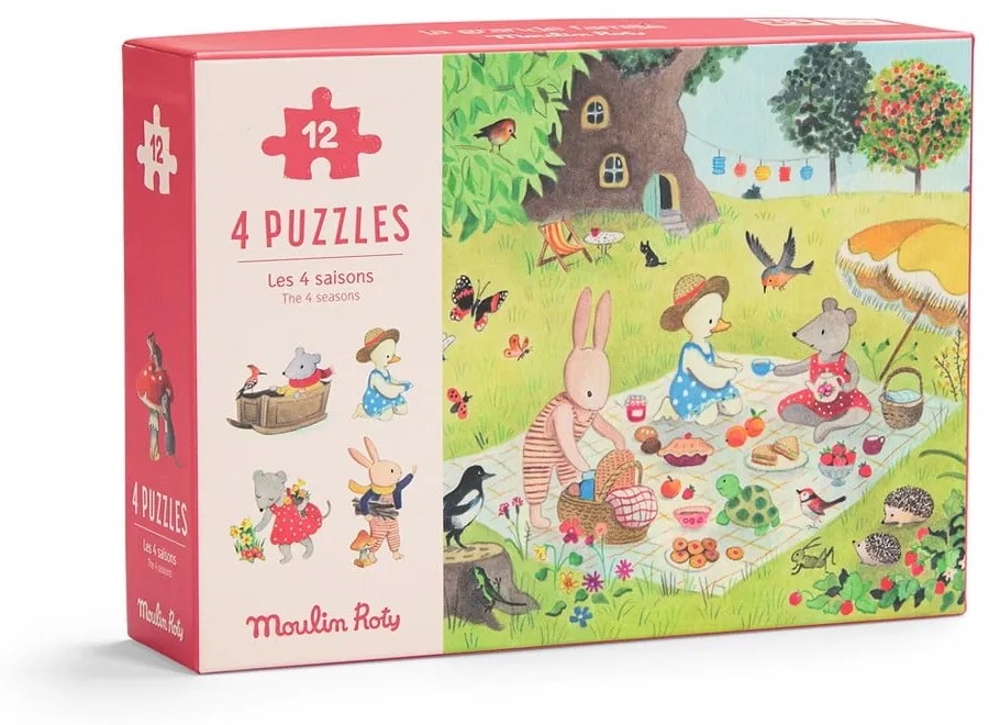 Puzzle La Grande Familie – Moulin Roty