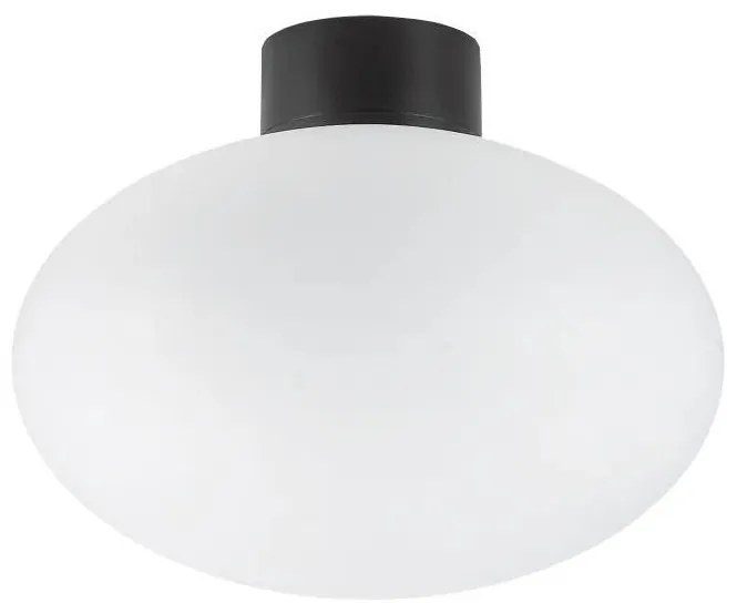 Ideal Lux - Kültéri mennyezeti lámpa CLIO 1xE27/42W/230V IP44 fekete