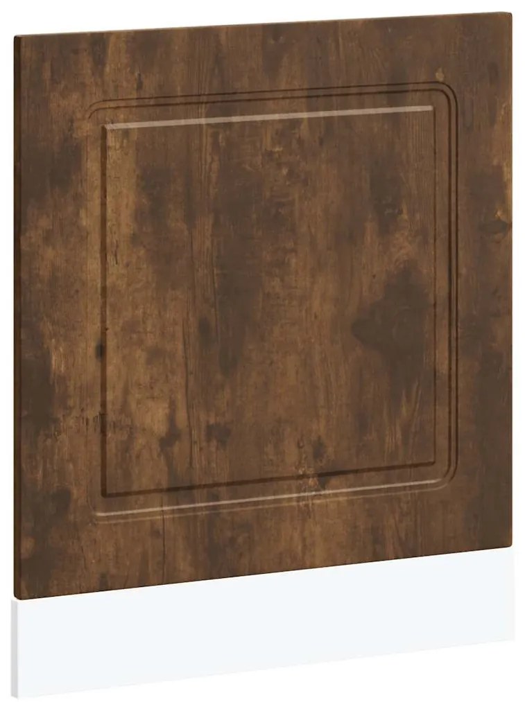 vidaXL mosogatógép panel Kalmar füstölt tölgy 60x1,5x67 cm