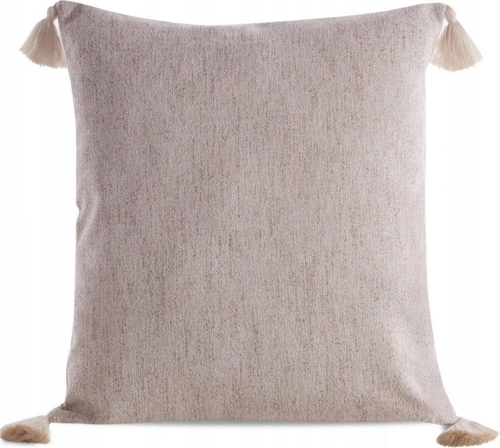 Boho párnahuzat Levi 45x45cm krém bézs