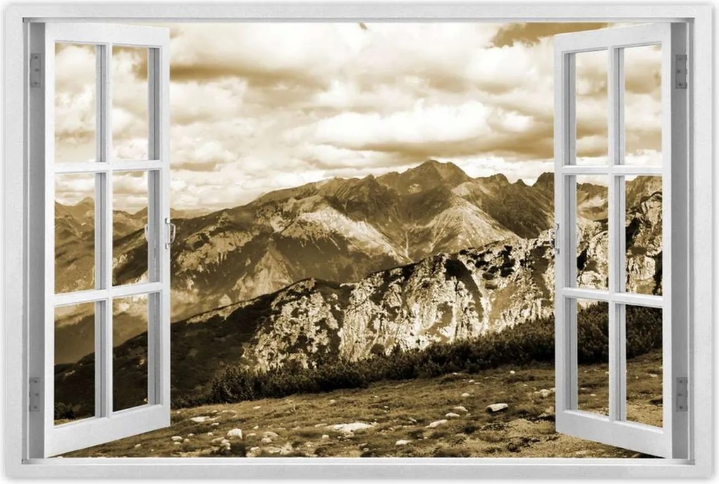 Poszterek 60x40 Tátra Lengyel hegyek Kilátás