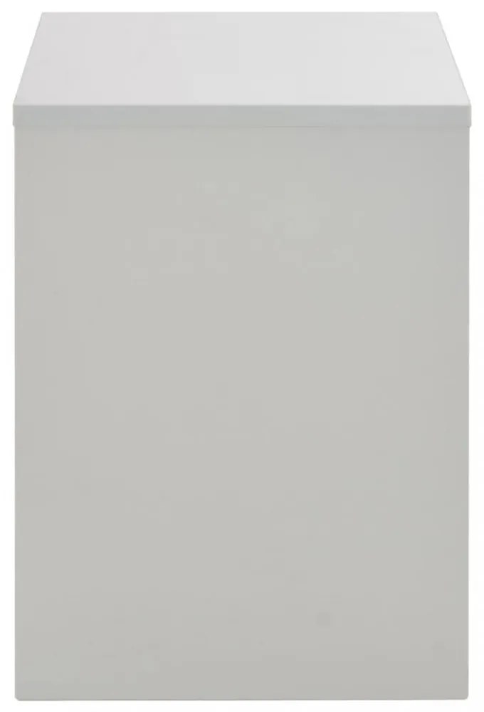 szürke öltözőasztal tükörrel és ülőkével 104 x 45 x 131 cm