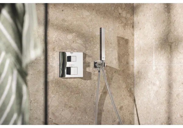 GROHE 34879000 - Falba süllyesztett zuhanyrendszer PRECISION CUBE 310 × 310 mm króm