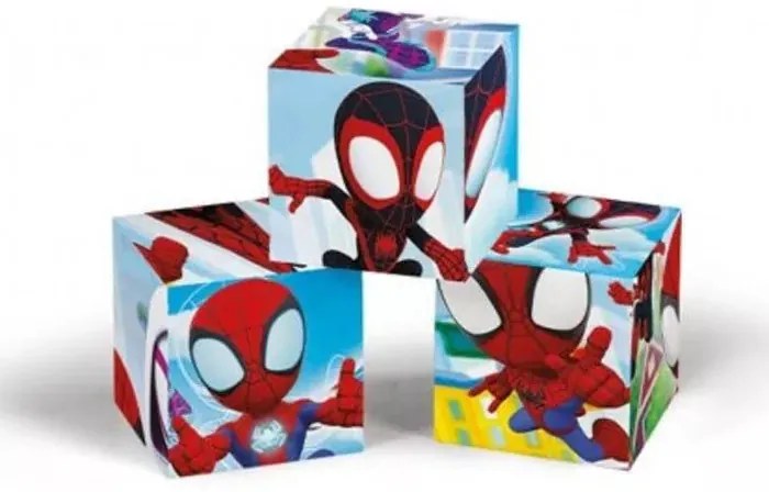 Pókember Spidey mesekocka 12 db-os Clementoni