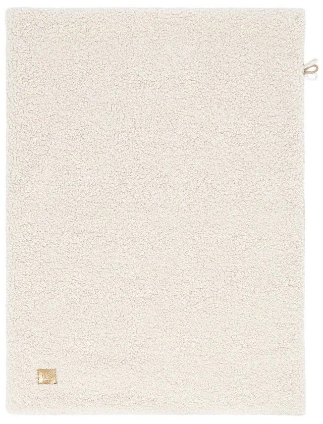 Krémszínű sherpa gyerek takaró 100x77 cm – Meowbaby