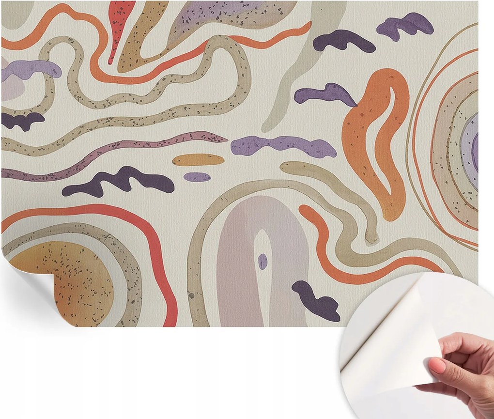 Öntapadós tapéta Falfestmény Prémium Absztrakt minták 152x104 cm