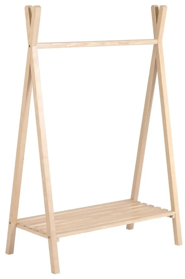 Natúr színű bükkfa gyerek fogas 99x148 cm Maralis – Kave Home