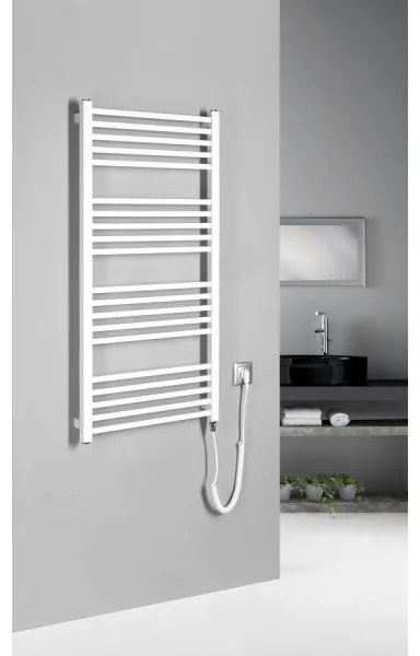 Sapho - Elektromos törölközőszárító METRO-E 400W/230V 50x106 cm fehér