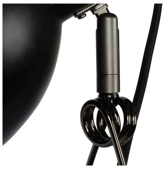 Lucide 45987/01/30 - Csipeszes lámpa MOYS 1xE27/40W/230V fekete