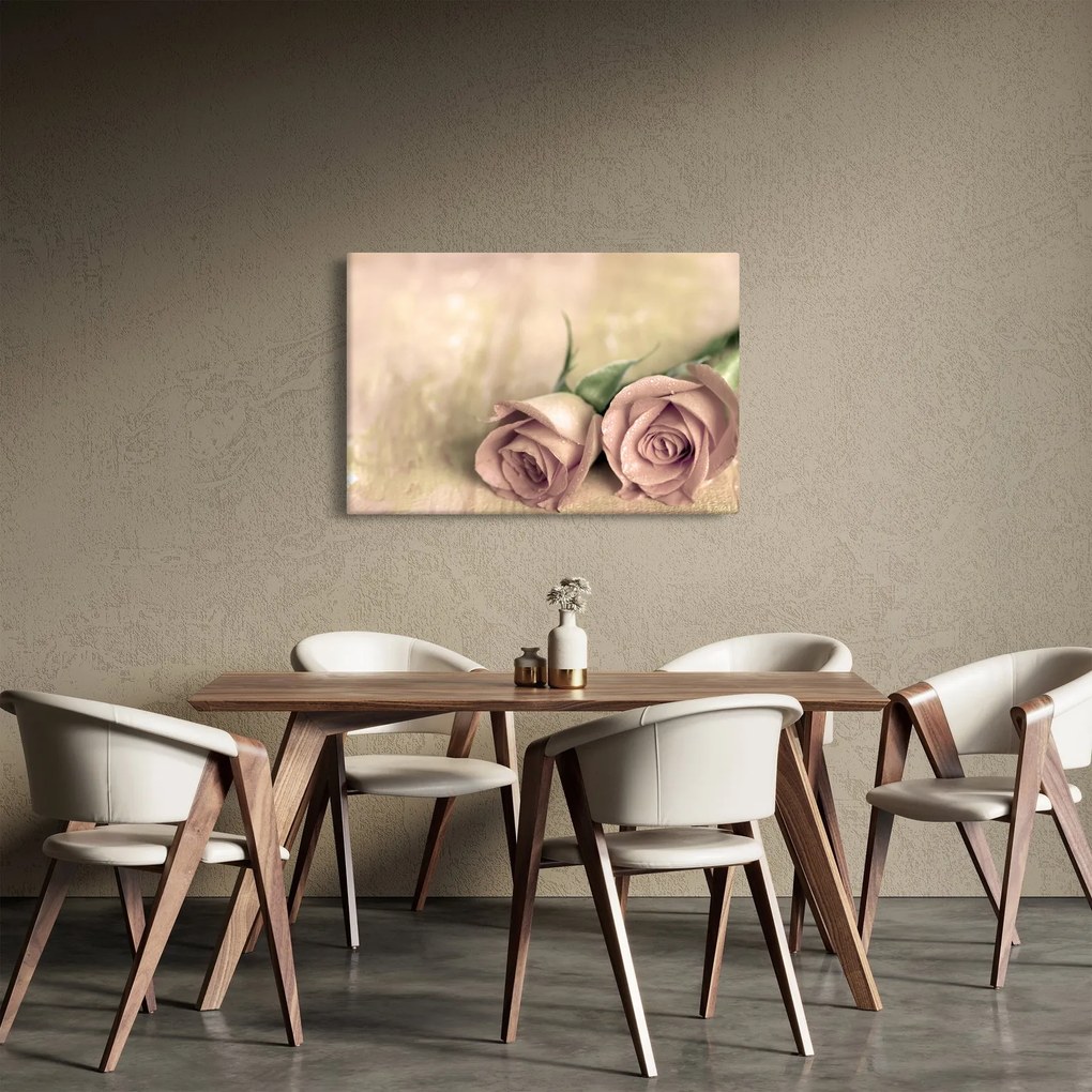 Kép - Finom rózsák (90x60 cm)