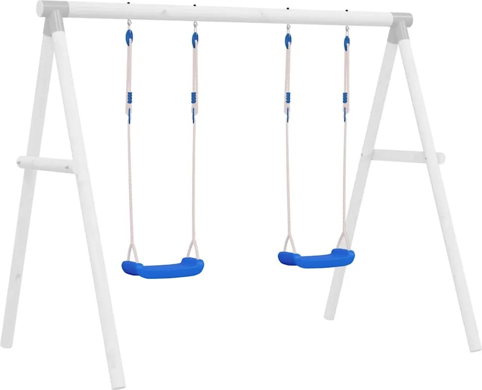 vidaXL 2 db kék polietilén hinta kötéllel 37 x 15 cm