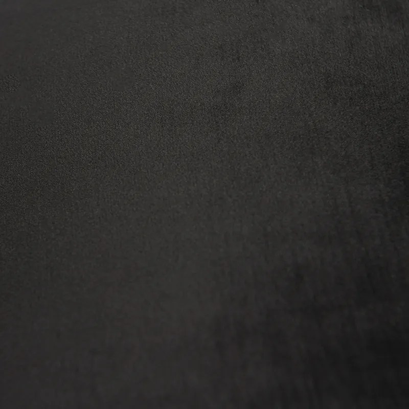 Fekete bársony lámpaernyő 35/35/20 arany belsővel