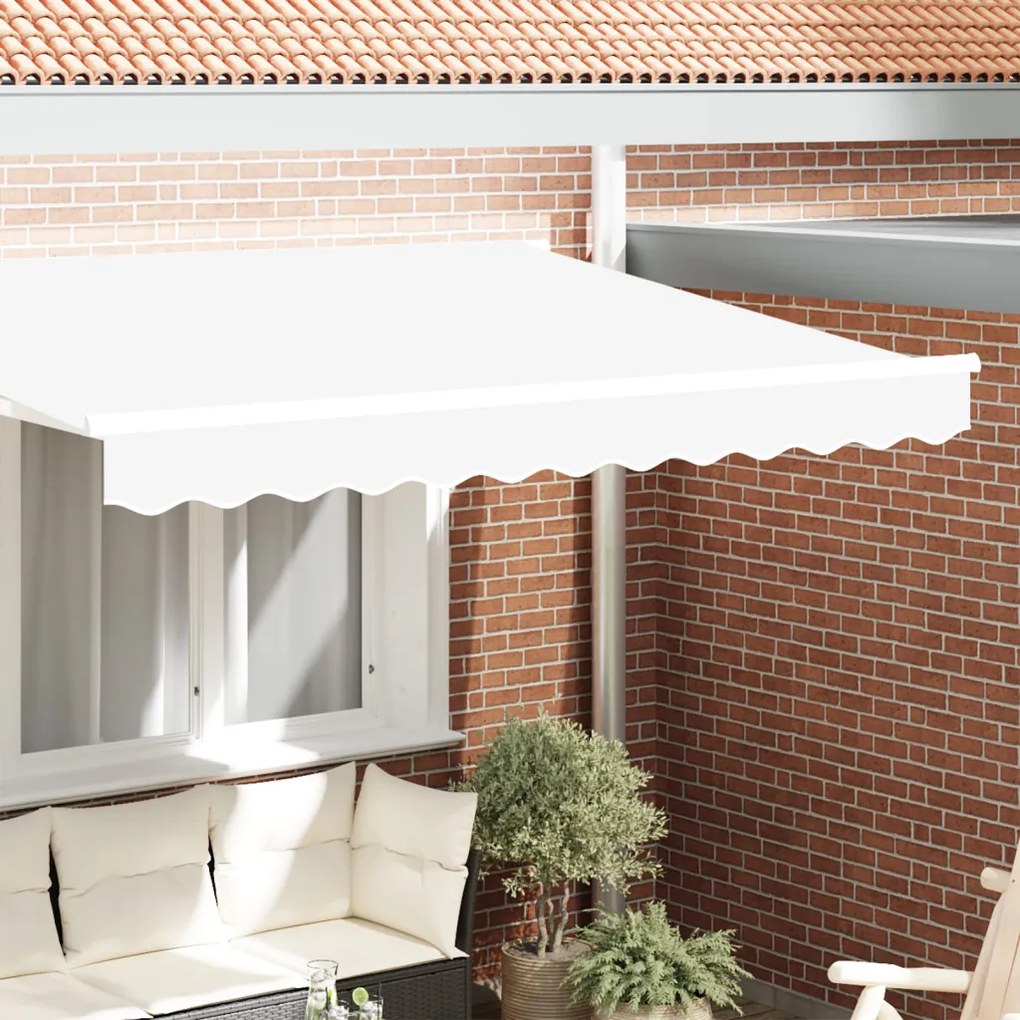 Napernyő Valance 3.5 m-es kerethez Fehér 3.3x0.2 m