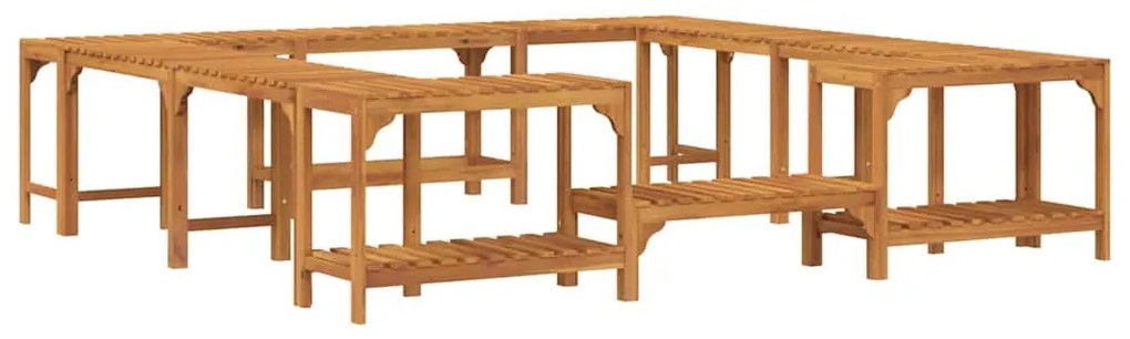 Jakuzzi Környezet Barna 230 x 230 cm Tömör Akácfa