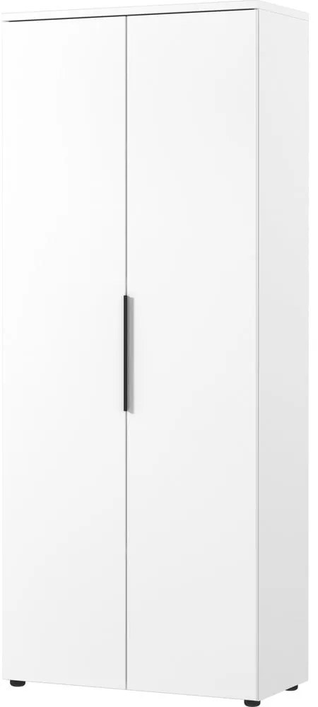 Fehér ruhásszekrény 81x197 cm Mailand – Germania
